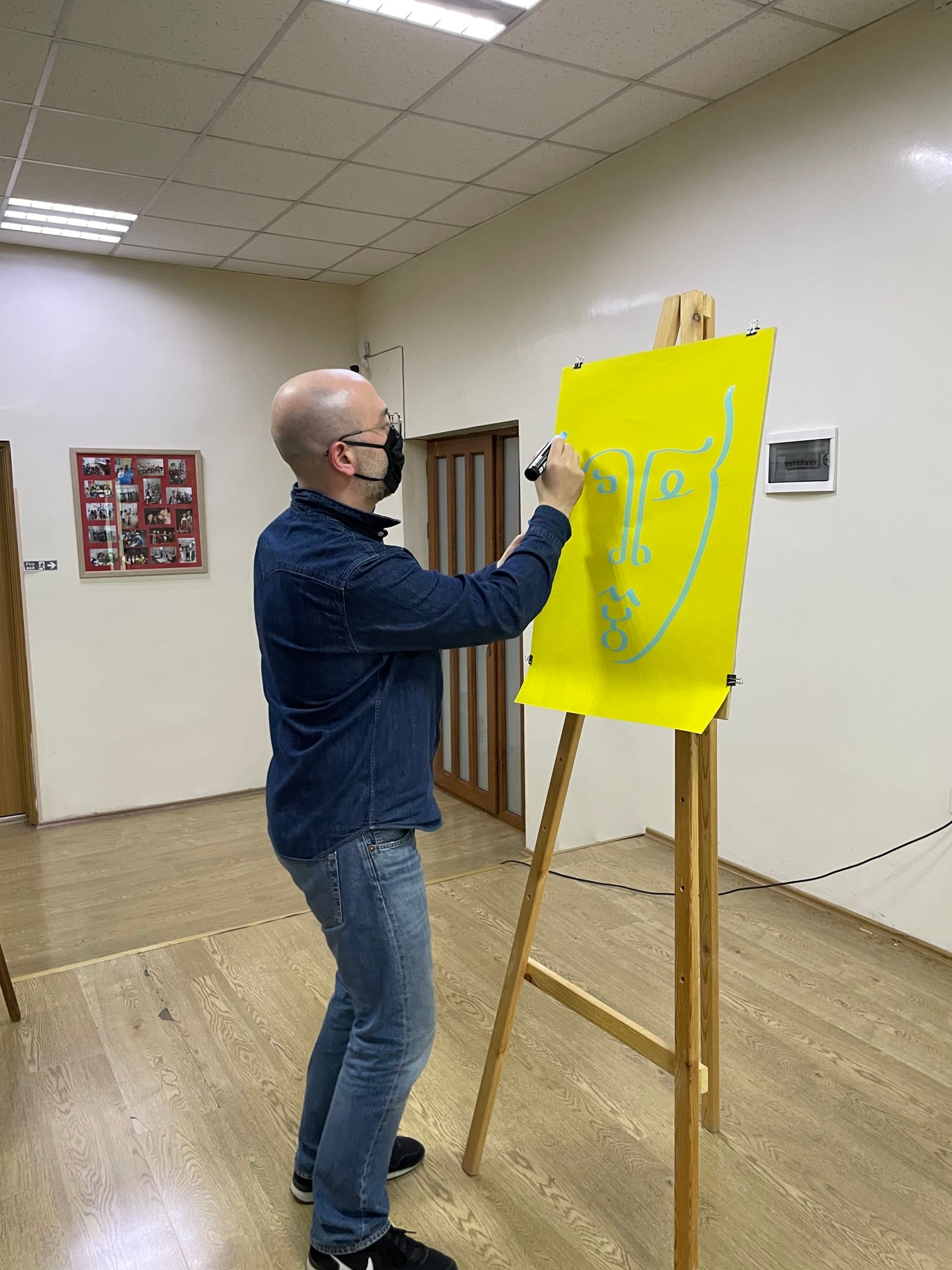სტუმრად შოთა საგანელიძე 🎨